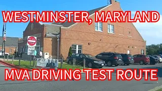 Westminster Maryland - A Driving Test Route 2026