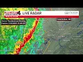 LIVE Tracking severe weather moving through Middle TN