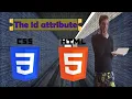 Lesson 57 The id attribute HTML for beginners