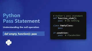 Python Pass Statement The Ultimate Beginner s Guide