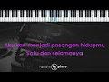 Lagu Pernikahan Kita - Tiara Andini, Arsy Widianto (KARAOKE PIANO)