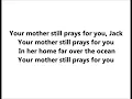 Howard Haney "Mother's Prayers For Jack" (1927) "Your Mother Still Prays For You, Jack" LYRICS HERE