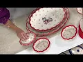 Temp-tations Old World or Floral Lace 17 Piece Bakeware Set