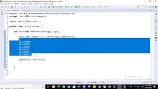 Collection Framework ArrayList part-2