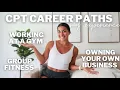 PERSONAL TRAINING CAREER PATHS working in a gym F45 group fitness owning your own business etc