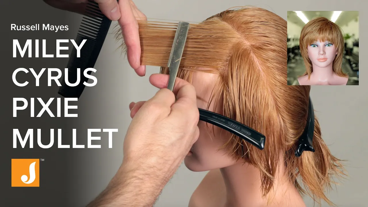 Russell Mayes - Miley Cyrus Pixie Mullet
