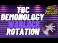 TBC Demonology Warlock Rotation Talents Best Consumables Best Races Best Professions