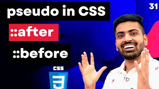 Pseudo Classes CSS Pseudo Elements before and after in CSS Web Development Course