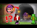 JJ and Mikey Found HUNGRY RUMI WORM TUNNEL in Minecraft Challenge - Maizen