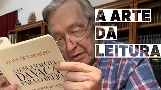 A arte da leitura, analfabetos funcionais – Olavo de Carvalho