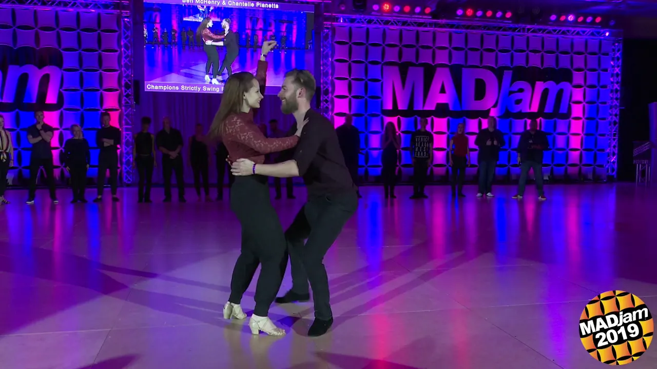 MADjam 2019 Champions Strictly Swing Ben McHenry & Chantelle Pianetta