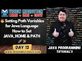 Setting Path Variables for Java Language How to Set JAVA - HOME PATH
