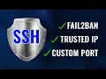 How to Harden a Linux SSH Server Port Firewall Fail2Ban