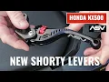 Fitting ASV Shorty Brake Clutch Levers to Honda NX500