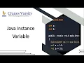 Java Instance Variable