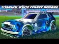 Titanium White Fennec Designs - Rocket League