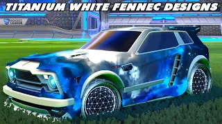 Titanium White Fennec Designs - Rocket League