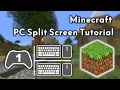 Minecraft PC Split Screen Tutorial with Nucleus Co-Op