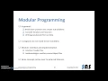 27AR - Modular Programming