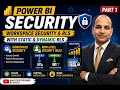 Power BI Security 01 - Workspace Security Row-Level Security RLS Static Dynamic RLS
