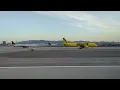 Early morning 737 take-off - LAS to SFO