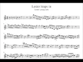 Count Basie; Lester Leaps in- Lester Young's solo transcirption