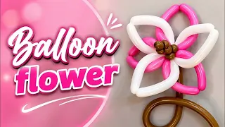 Balloon flower. Tutorial 