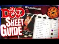 NEW D D 5e Character Sheet Walkthrough for Foundry VTT Everything you Need to Know