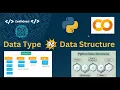 Can a python Data type and Data Structures interchangeable How to differentiate it