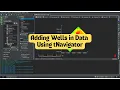 Adding Wells in Data Using tNavigator