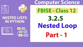 Nested List in Python How to Use Nested Lists in Python FBISE Computer Science Class 12