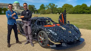 ATTEMPTING A TOP SPEED RECORD IN A LEGO MEGACAR