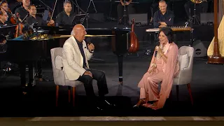 حلقة خاصة من مهرجان العلمين الجديدة مع صاحبة السعادة بحضور المايسترو الكبير عمر خيرت 