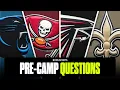 Biggest questions before NFL training camp for NFC South teams