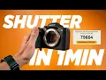 How to Check Your Sony Shutter Count in 60 Seconds