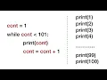 Il ciclo while in Python