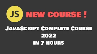JavaScript Complete Course 2022