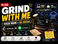 GRIND WITH ME LIVE Focus Work SQL Breaks LeetCode HackerRank Pomodoro