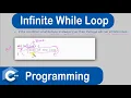 Infinite While Loop in C Loops in C