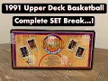 1991-92 Upper Deck Basketball Complete Set Break