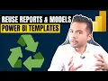 Re-use and Collaborate EASIER using Power BI Templates PBIT Beginners Guide to Power BI in 2021