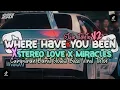 Lagu DJ WHERE HAVE YOU BEEN X STEREO LOVE X MIRACLES CAMPURAN BARAT STYLE TANTE V2 | KHARIS SOPAN