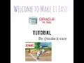 BASIC PLSQL TUTORIAL 1