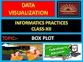 BOX PLOT-INFORMATICS PRACTICES-XII