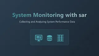 Linux System Monitoring with sar CPU Memory Disk Network