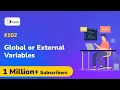 What is Global or External variables - Functions in C Programming