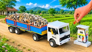 Diy mini tractor video mini water pump science project machine | @MiniCreative1 | mini construction