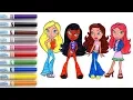 Coloring Bratz Dolls - Coloring Pages