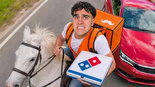 FUÍ REPARTIDOR DE COMIDA EN VEHICULOS EXTRAÑOS