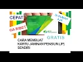 Download Lagu cara buat kartu jaminan pensiun(JP) BPJS Ketenagakerjaan(JAMSOSTEK) sendiri